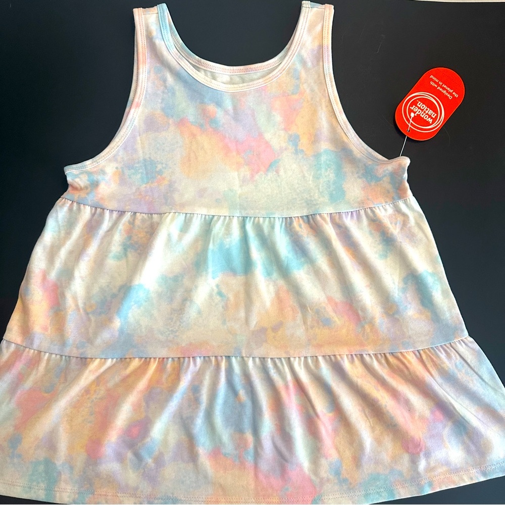 Wonder Nation Girls Swing Tank Top, Sizes 4-18 & Plus